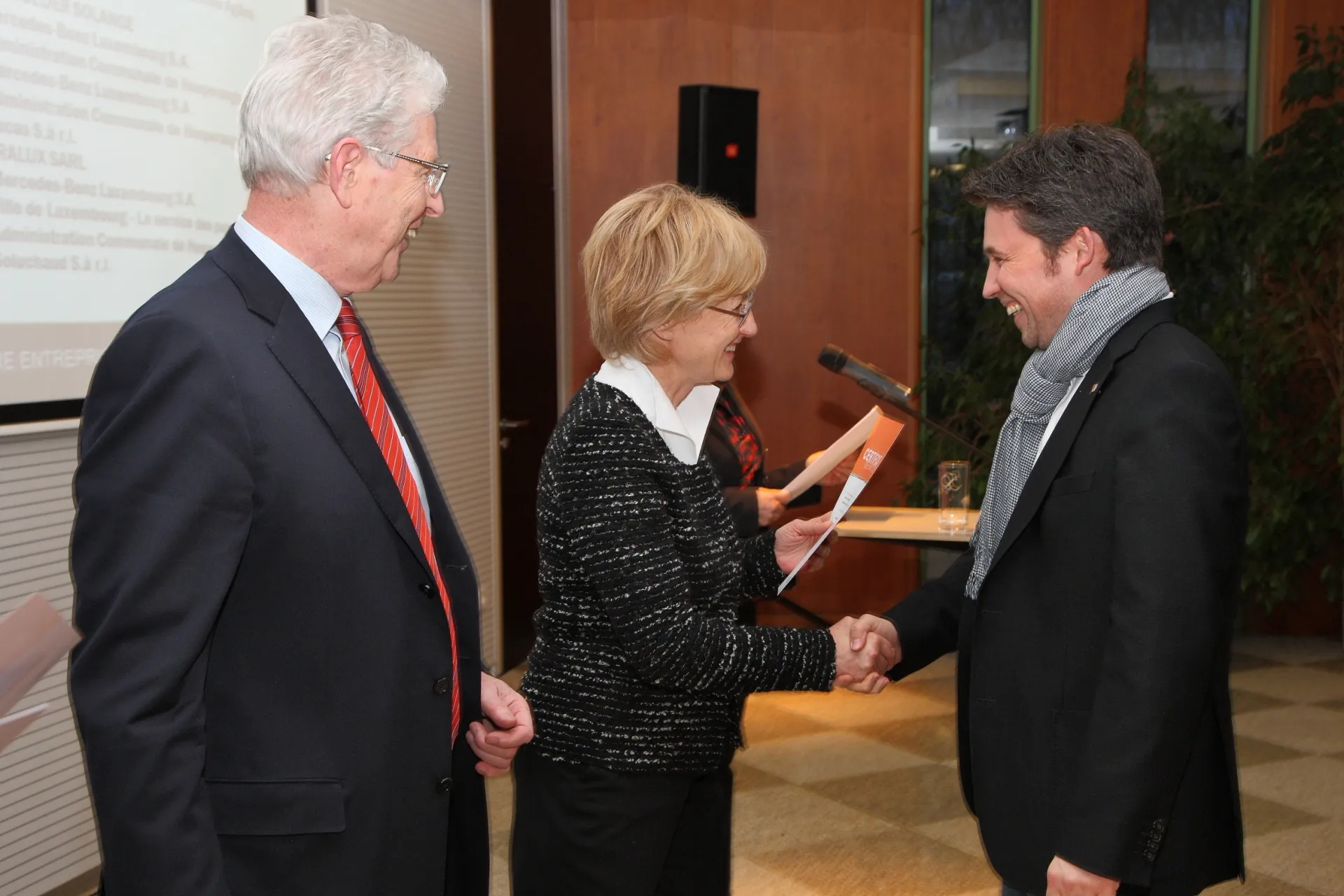 Remise des Certificats de la formation de «Tuteur en Entreprise»