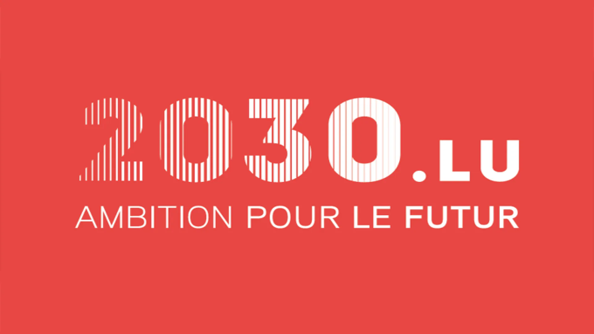 Conférence publique de lancement de l’initiative 2030.lu