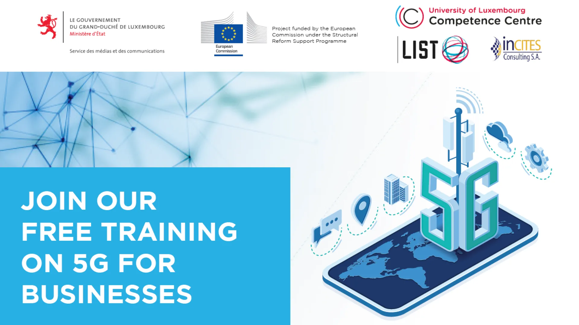 Join our free training on 5G for businesses