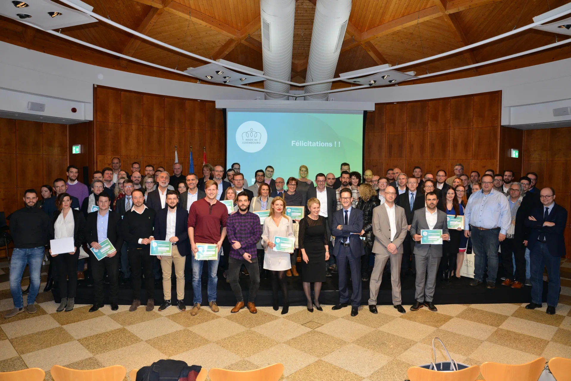 Made in Luxembourg-Photo Remise label Hiver 2017
