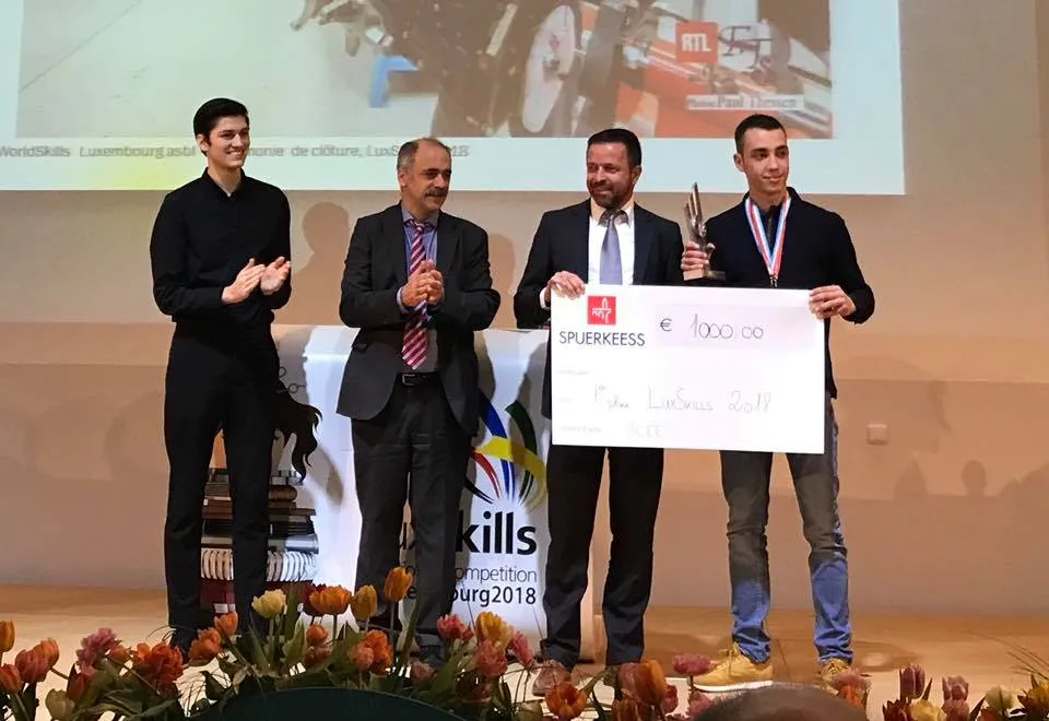 Gagnant Luxskills 2018 Joe Schreiber