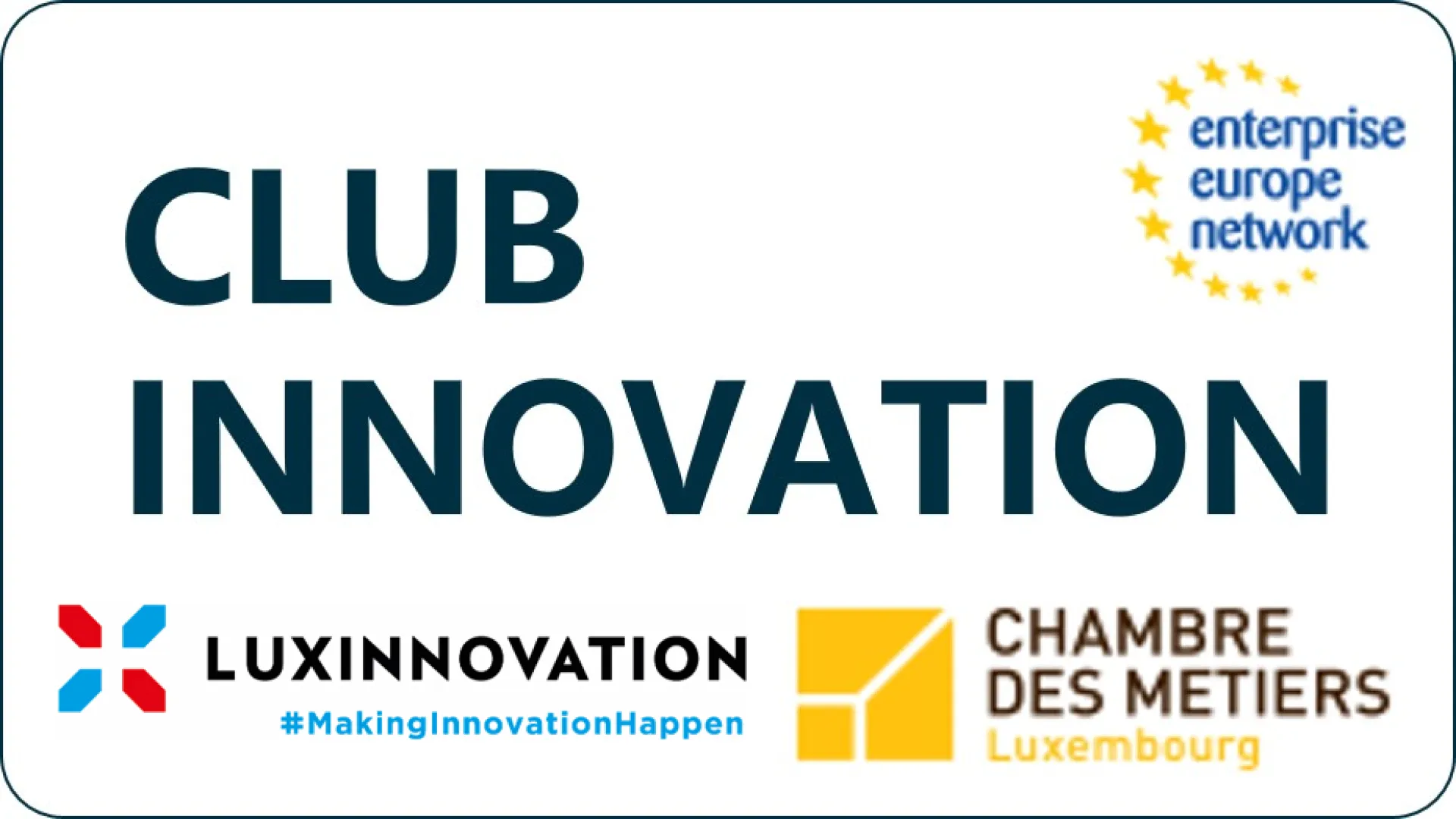 Logos des organisateurs du Club Innovation
