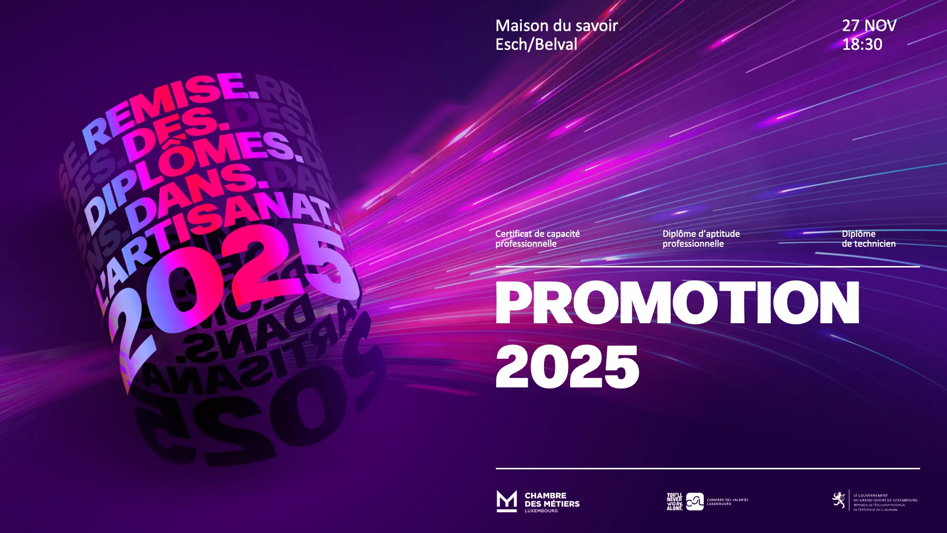 Verleihung der Lehrabschlusszeugnisse 2025