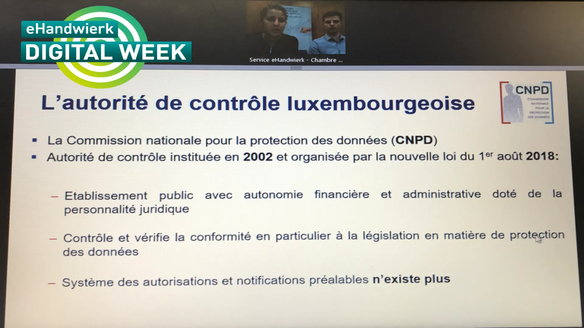 Webinar eHandwierk RGDP
