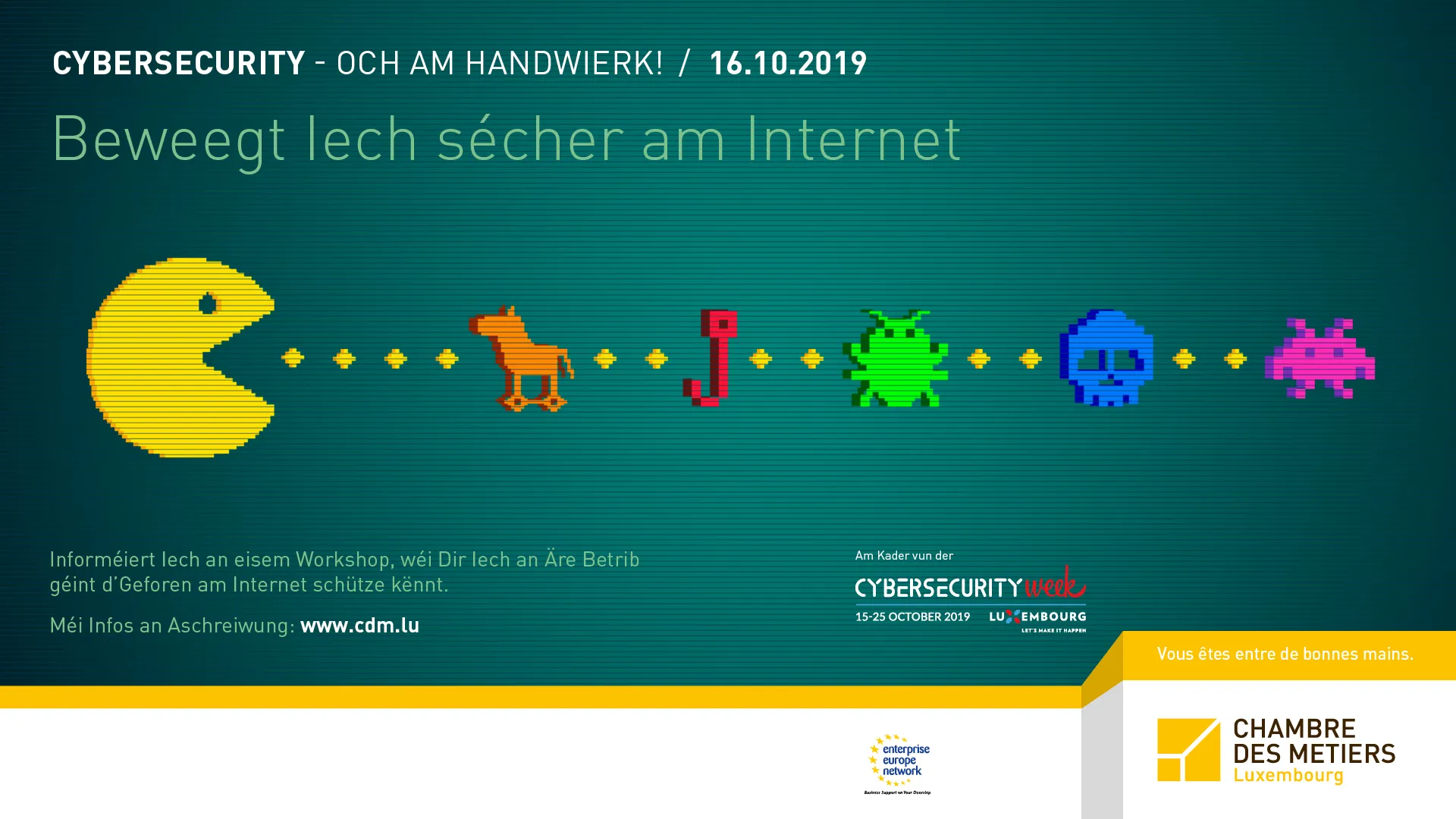 Cybersecurity - Och am Handwierk