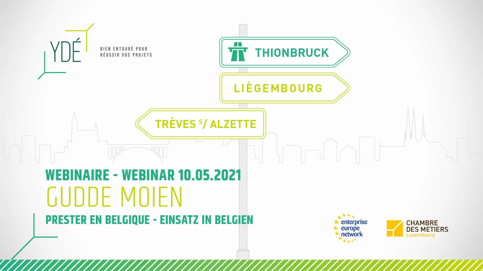Webinaire : Gudde Moien Groussregioun ! Prester en Belgique