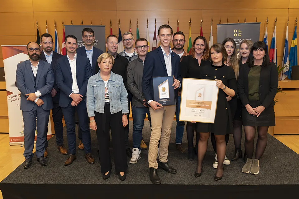 Prix Luxembourgeois de la Qualité et de l'Excellence 2021 - Toutes nos félicitations !