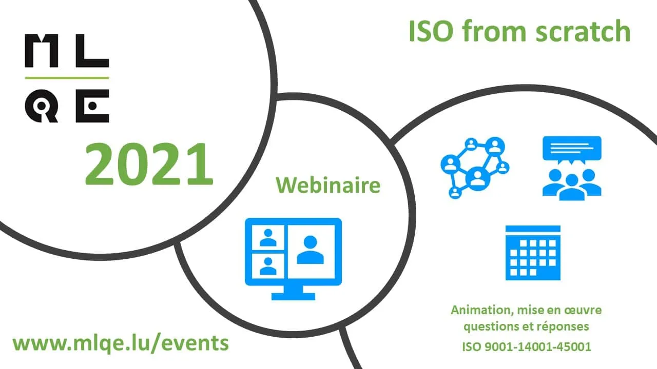 Le MLQE lance "ISO from scratch"