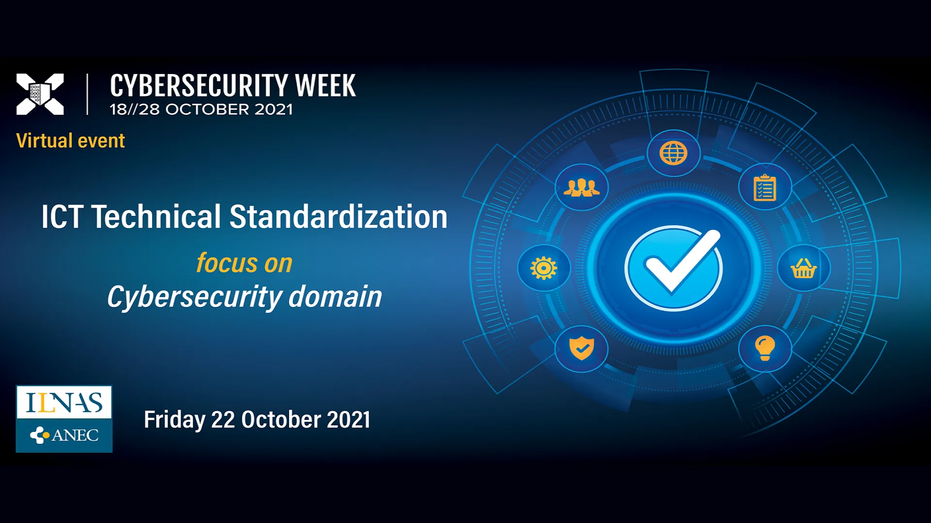 Invitation – "Standardization and Cybersecurity" - Evènement virtuel