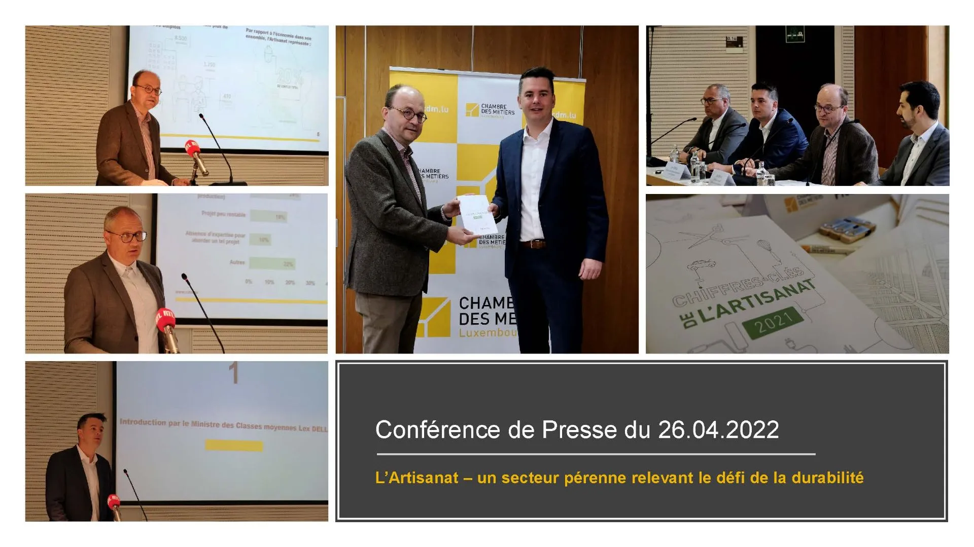 Conférence de Presse - L’Artisanat : un secteur pérenne relevant le défi de la durabilité