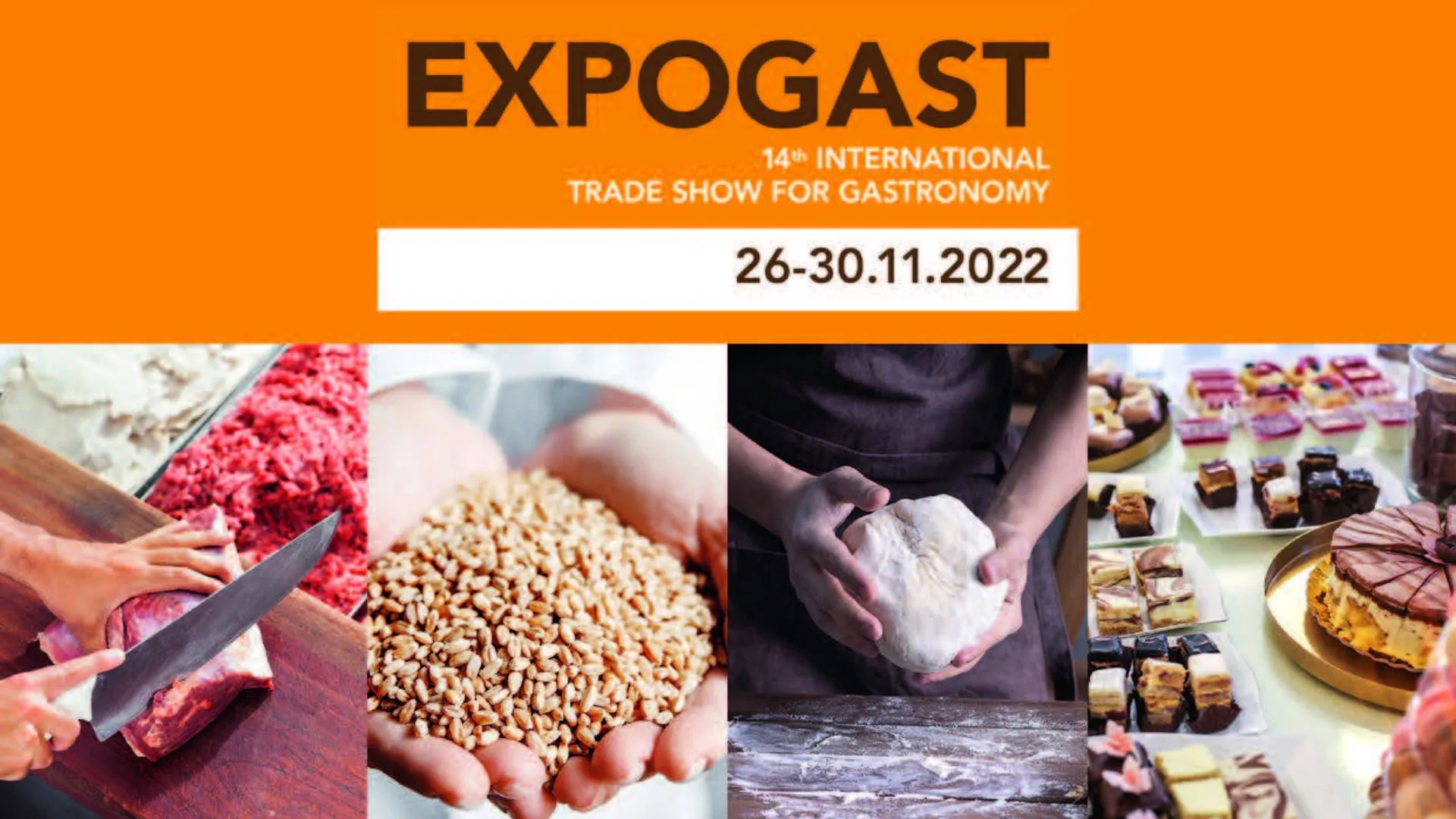 Invitation du 26 au 30 novembre au salon « EXPOGAST 2022 »