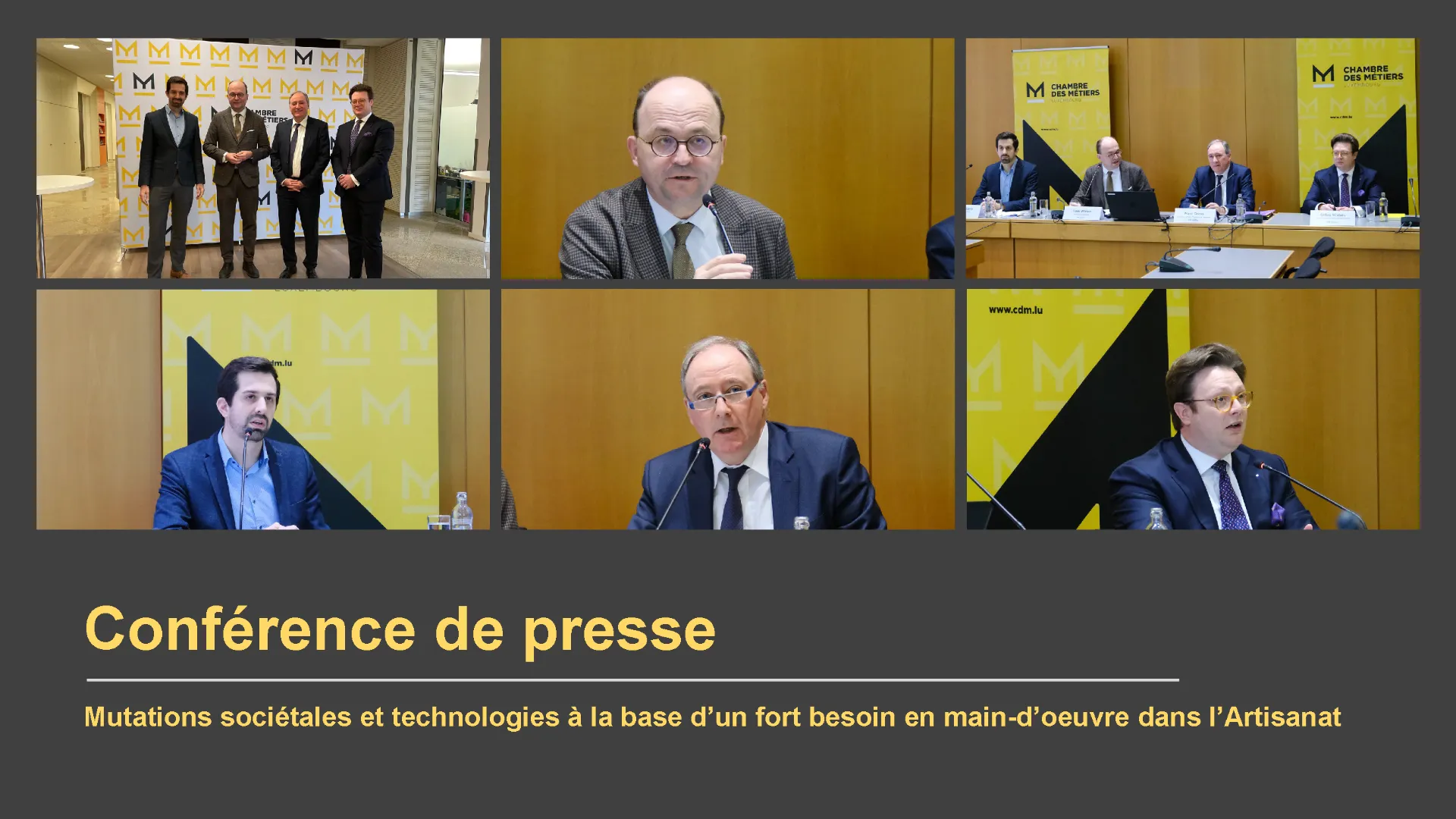 Communiqué : Mutations sociétales et technologiques à la base d’un fort besoin en  main-d’œuvre dans l’Artisanat