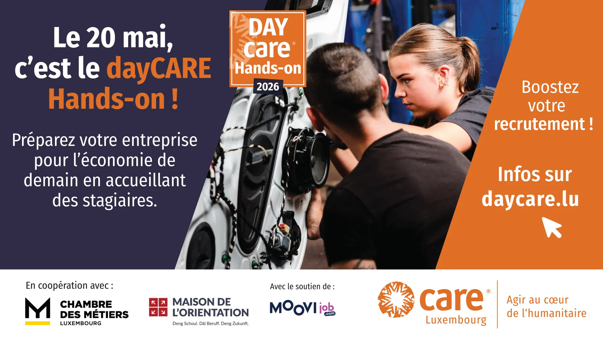 DayCARE Hands-On : révéler les métiers de l’Artisanat pour inspirer les talents de demain