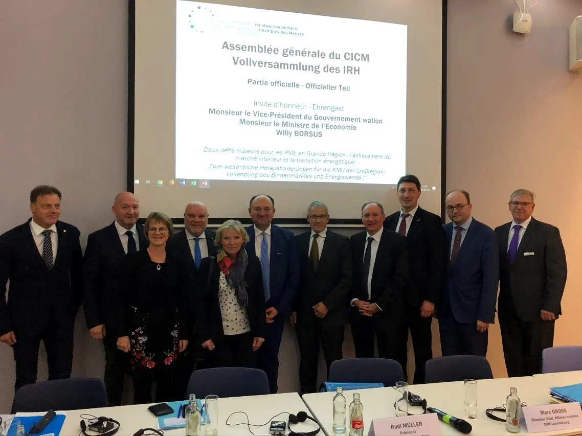 CICM : Transposition en Grande Région du Green Deal et de la Stratégie PME de l’UE