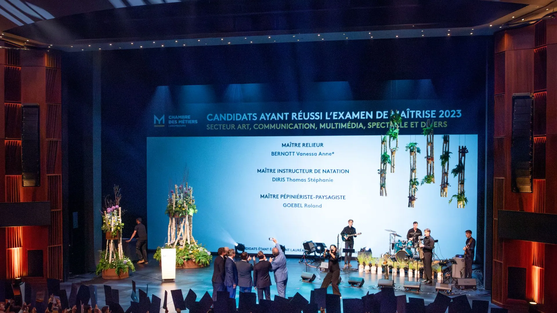 Remise solennelle des diplômes de Maîtrise et de la Promotion du Travail - Promotion 2023