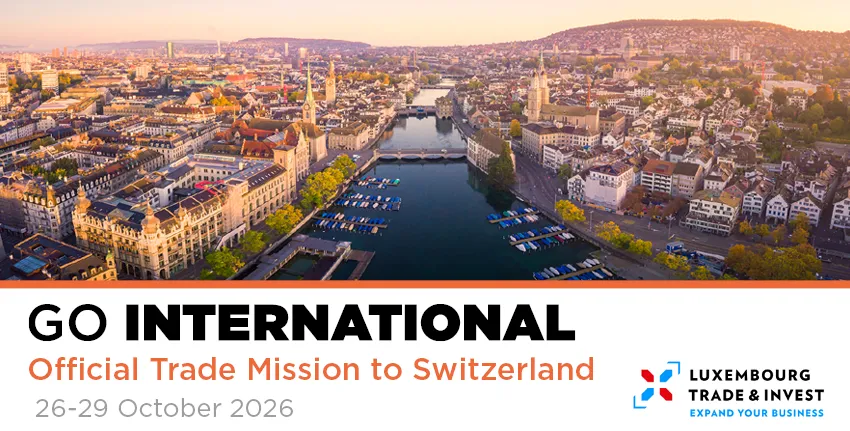 Mission économique en Suisse - du 26 au 29 octobre 2026