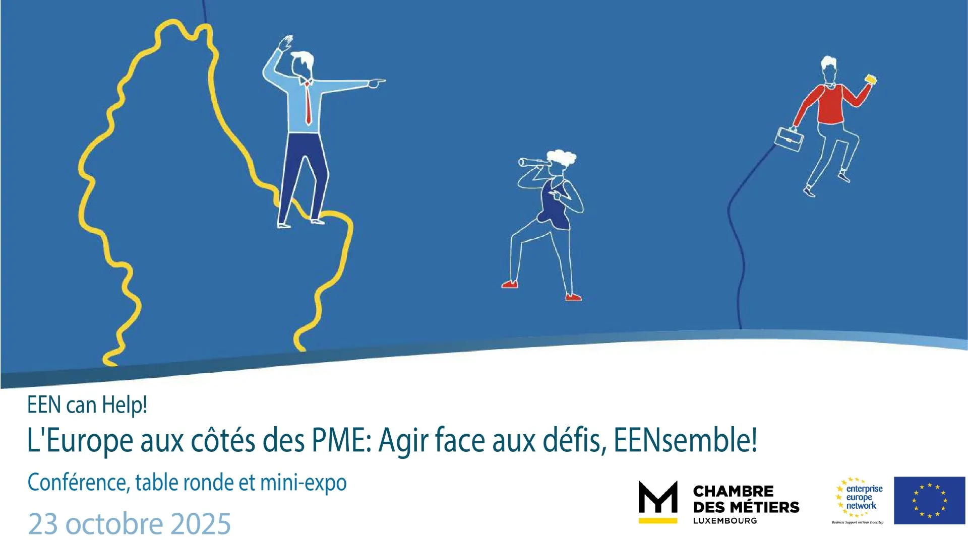 L’Europe à votre portée avec Enterprise Europe Network-Luxembourg – le 23 octobre 2025 L’Europe à votre portée avec Enterprise Europe Network-Luxembourg – le 23 octobre 2025