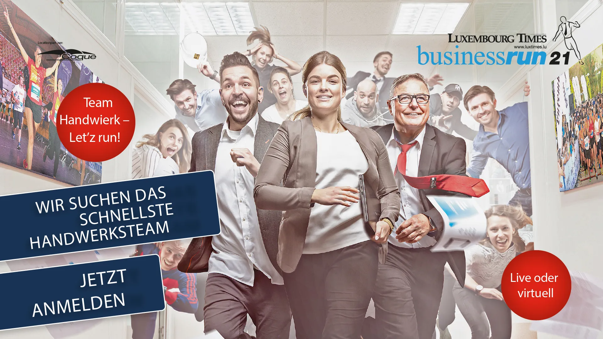 A vos marques - prêt - partez pour la 7e édition du Luxembourg Times BusinessRun le 16 septembre 2021 !