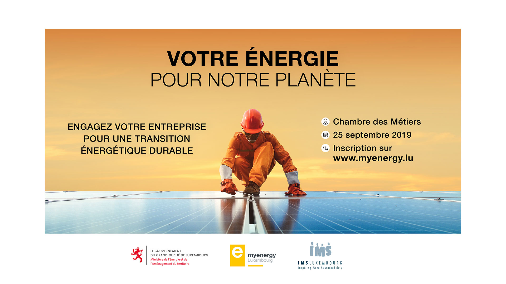 Séance d’information myenergy sur le deuxième appel d’offres pour centrales photovoltaïques de grande puissance