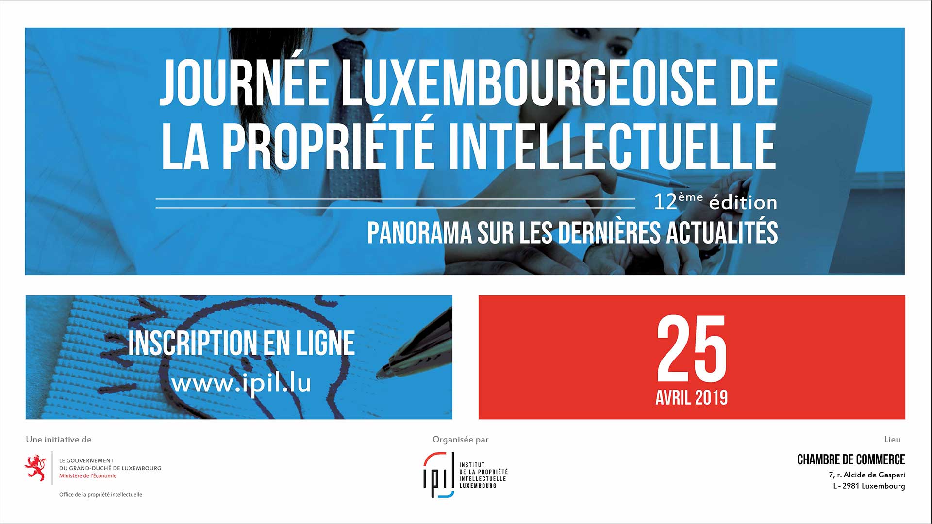 Journée luxembourgeoise de la propriété intellectuelle 2019