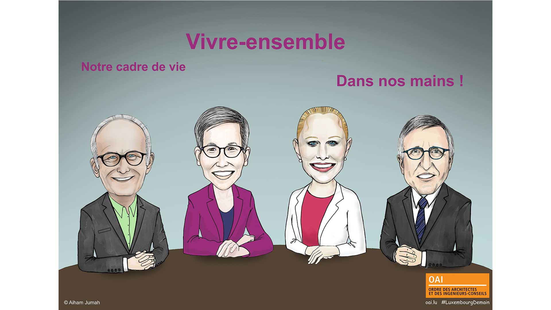 Table ronde publique Vivre ensemble, OAI, Université du Luxembourg, 1er avril 2019