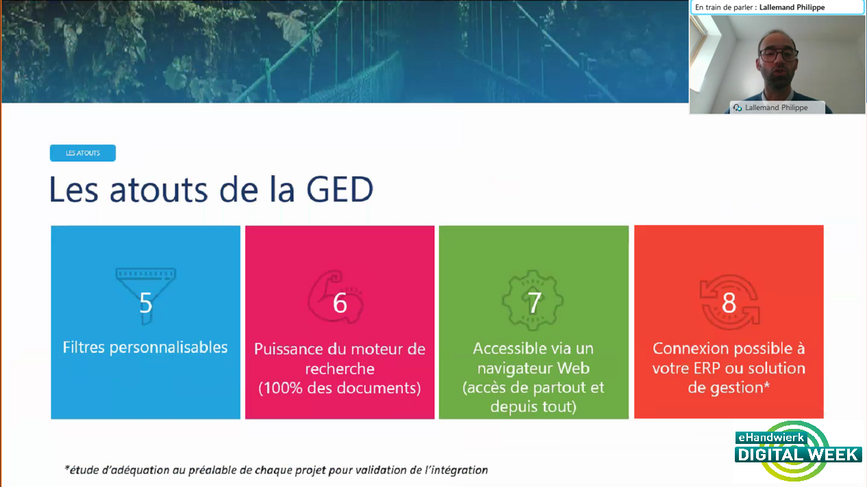 eHandwierk Webinaire: L'entreprise sans papier