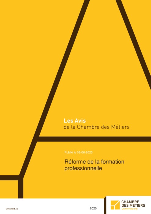 Média  Réforme de la formation professionnelle